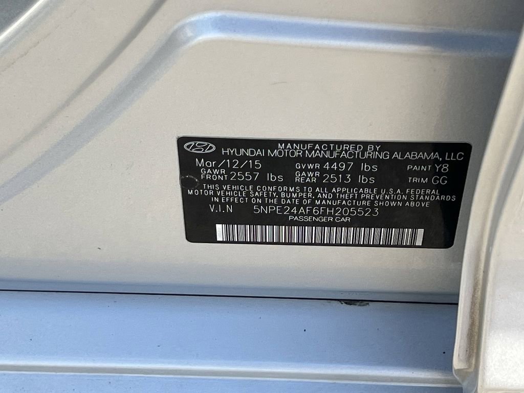 Used 2015 Hyundai Sonata SE w/ Option Group 09 image 32