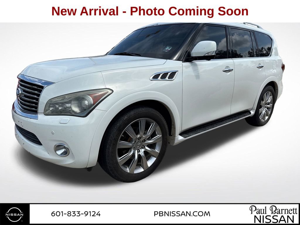 Used 2013 INFINITI QX56 4WD w/ Deluxe Touring Pkg image 1