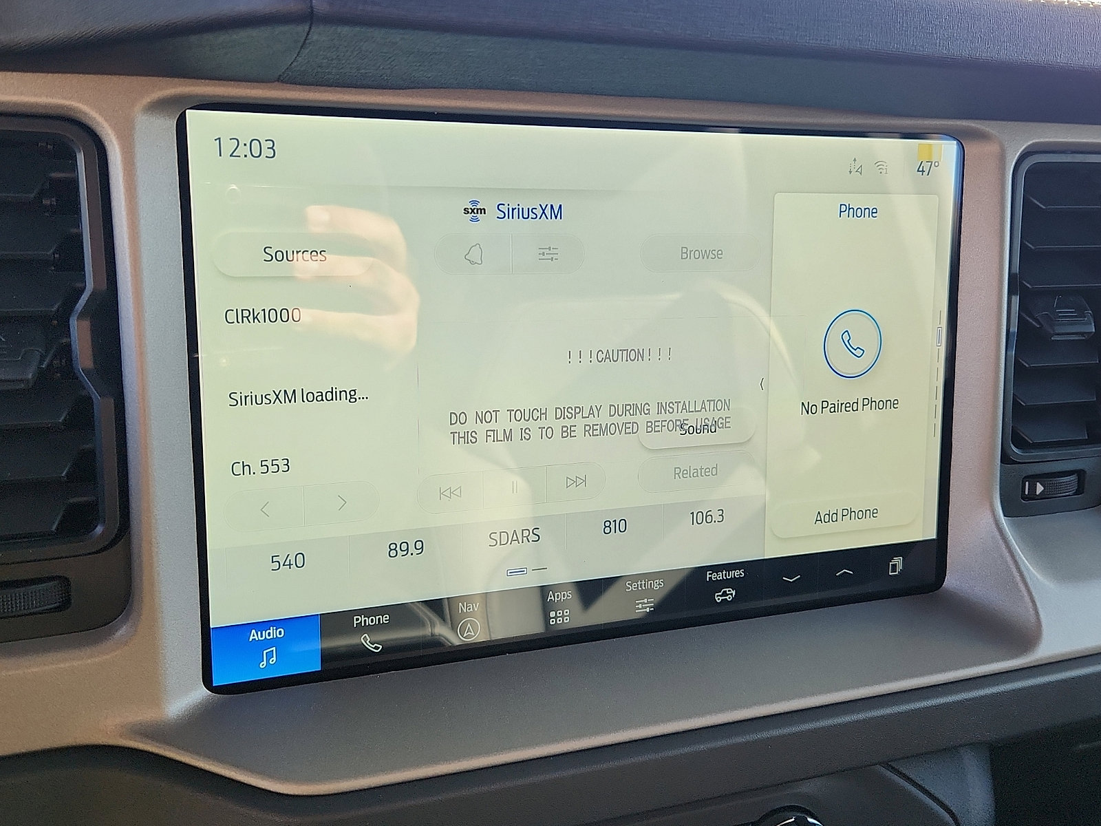 New 2025 Ford Bronco Outer Banks image 12