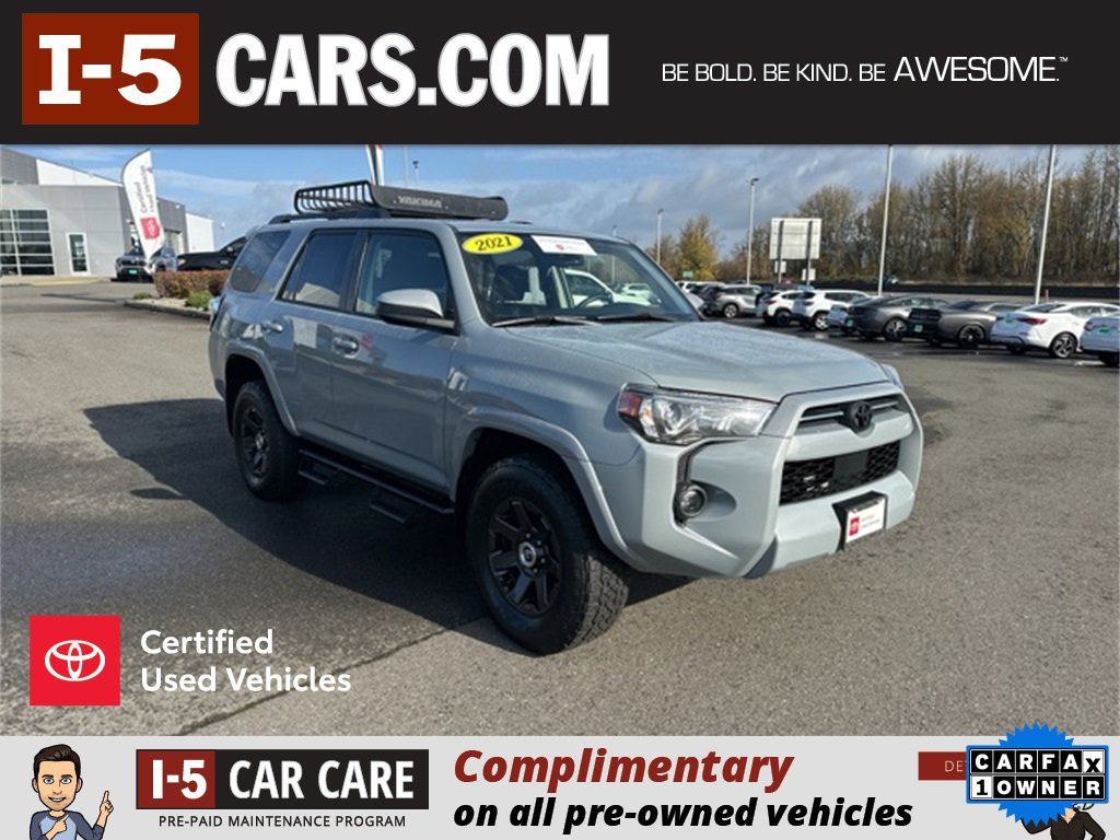 Certified 2021 Toyota 4Runner Trail Special Edition image 1