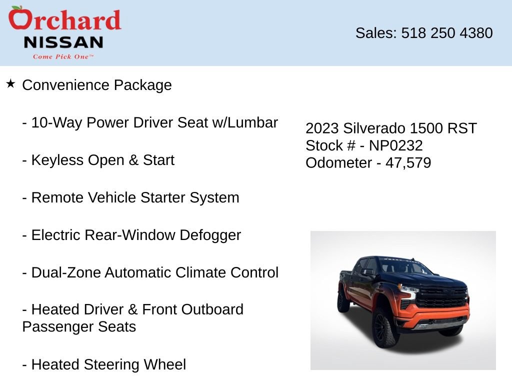 Used 2023 Chevrolet Silverado 1500 RST w/ All Star Edition Plus AWD/4WD image 7