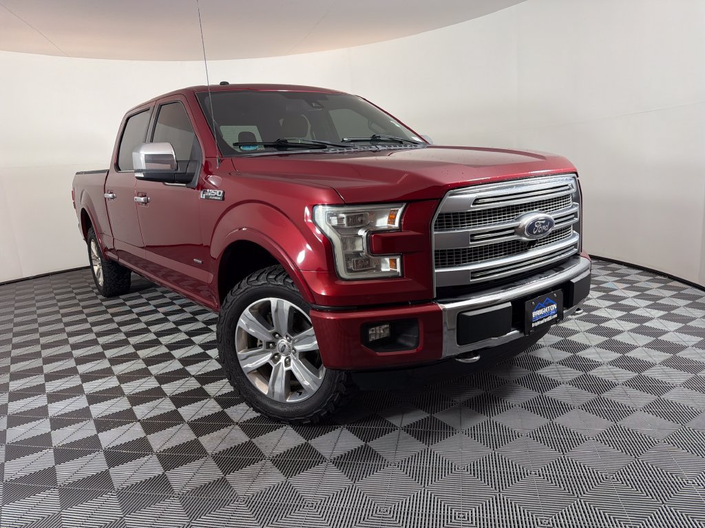 Used 2015 Ford F150 Platinum w/ Equipment Group 701A Luxury