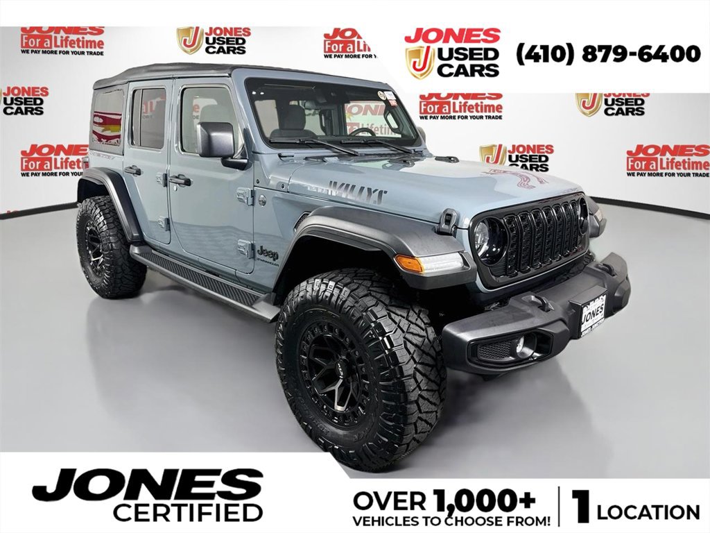 Used 2025 Jeep Wrangler Unlimited Sport AWD/4WD image 1