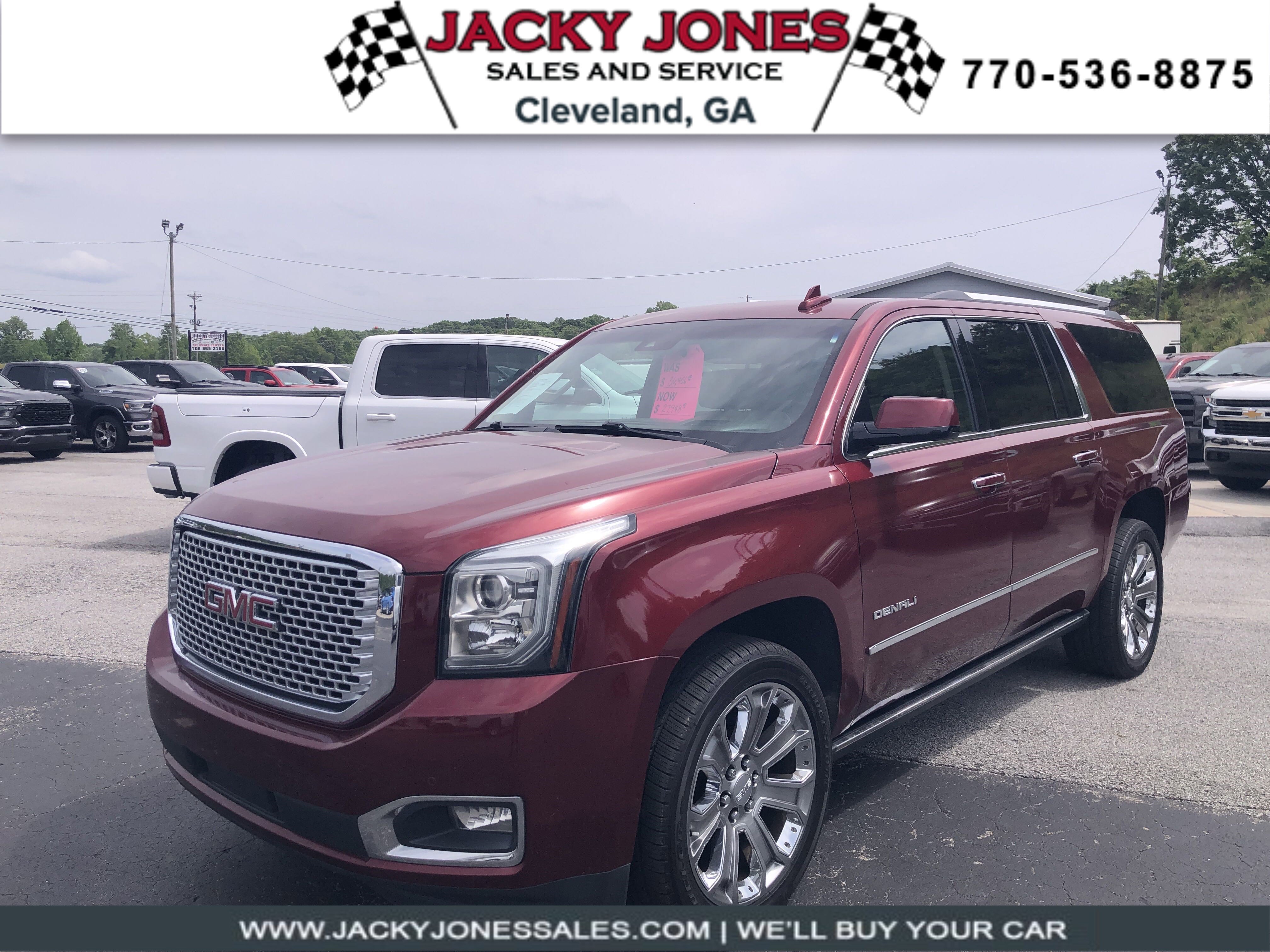 Used 2017 GMC Yukon XL Denali w/ Open Road Package