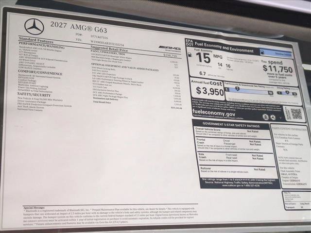 New 2027 Mercedes-Benz G 63 AMG 4MATIC image 18