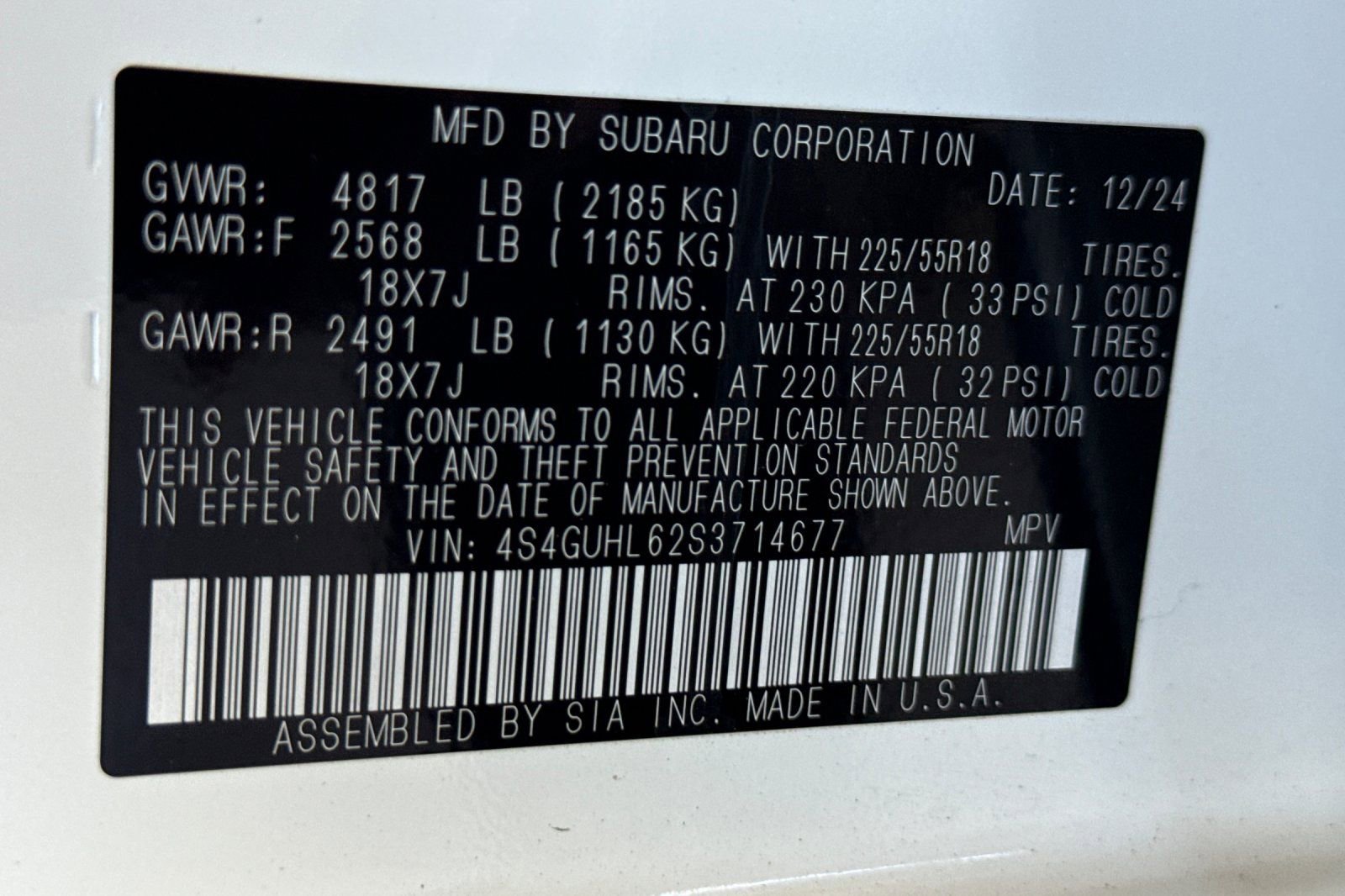 Certified 2025 Subaru Crosstrek 2.5i Limited w/ Crosstrek Mirror Package AWD/4WD image 27