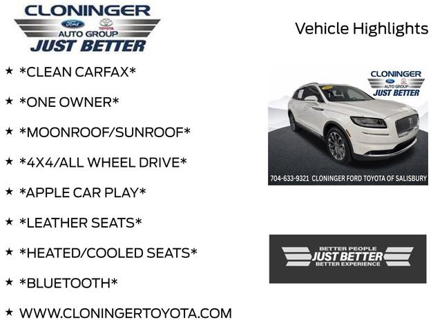 Used 2023 Lincoln Nautilus Reserve w/ Equipment Group 201A AWD/4WD image 3