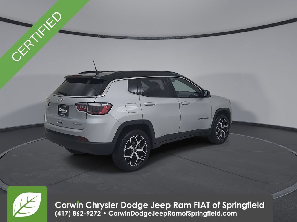 Certified 2025 Jeep Compass Limited AWD/4WD image 16