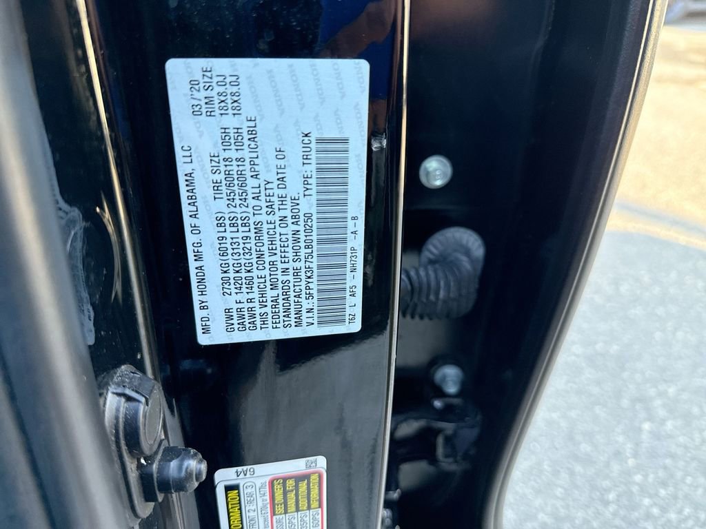 Used 2020 Honda Ridgeline RTL-E image 26