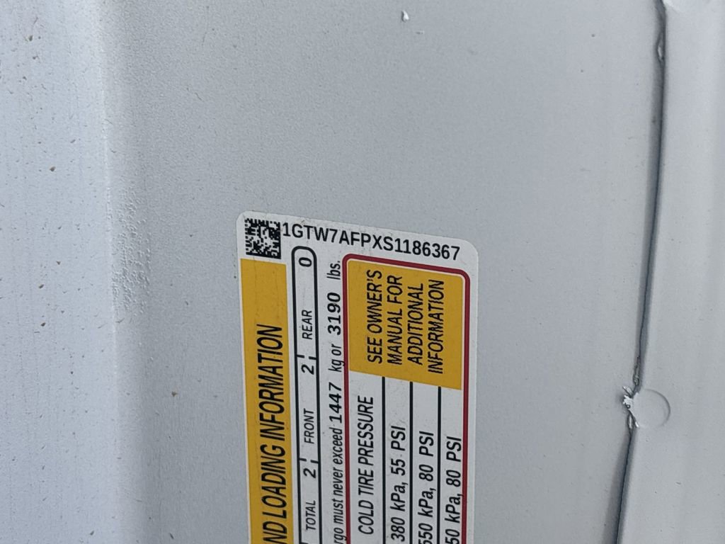 New 2025 GMC Savana 2500 w/ Driver Convenience Package image 32