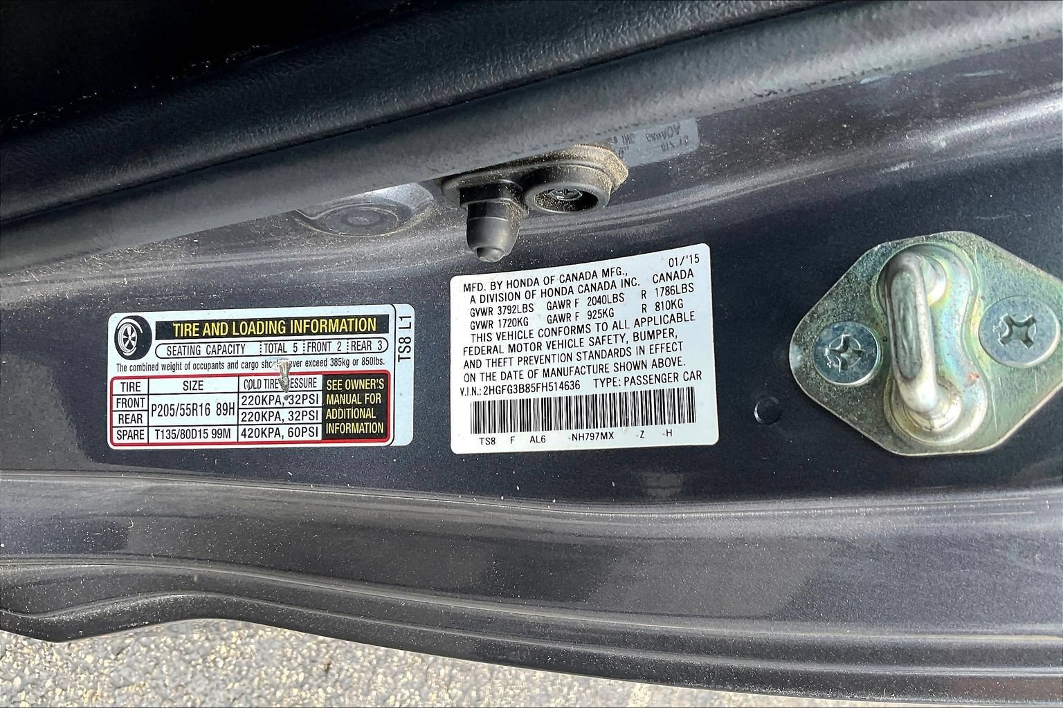 Used 2015 Honda Civic EX image 18