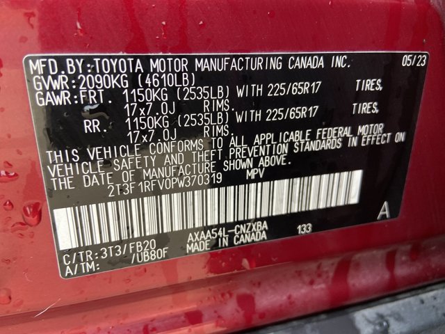 Used 2023 Toyota RAV4 LE AWD/4WD image 33
