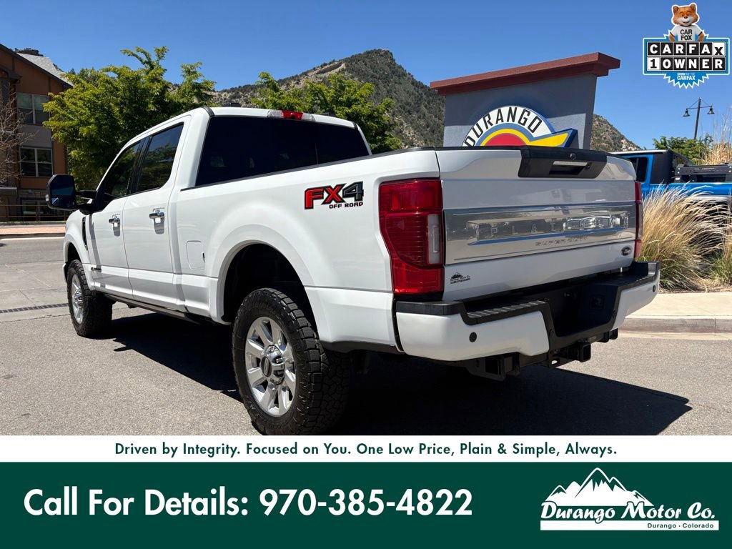 Used 2021 Ford F250 Platinum w/ FX4 Off-Road Package AWD/4WD image 5