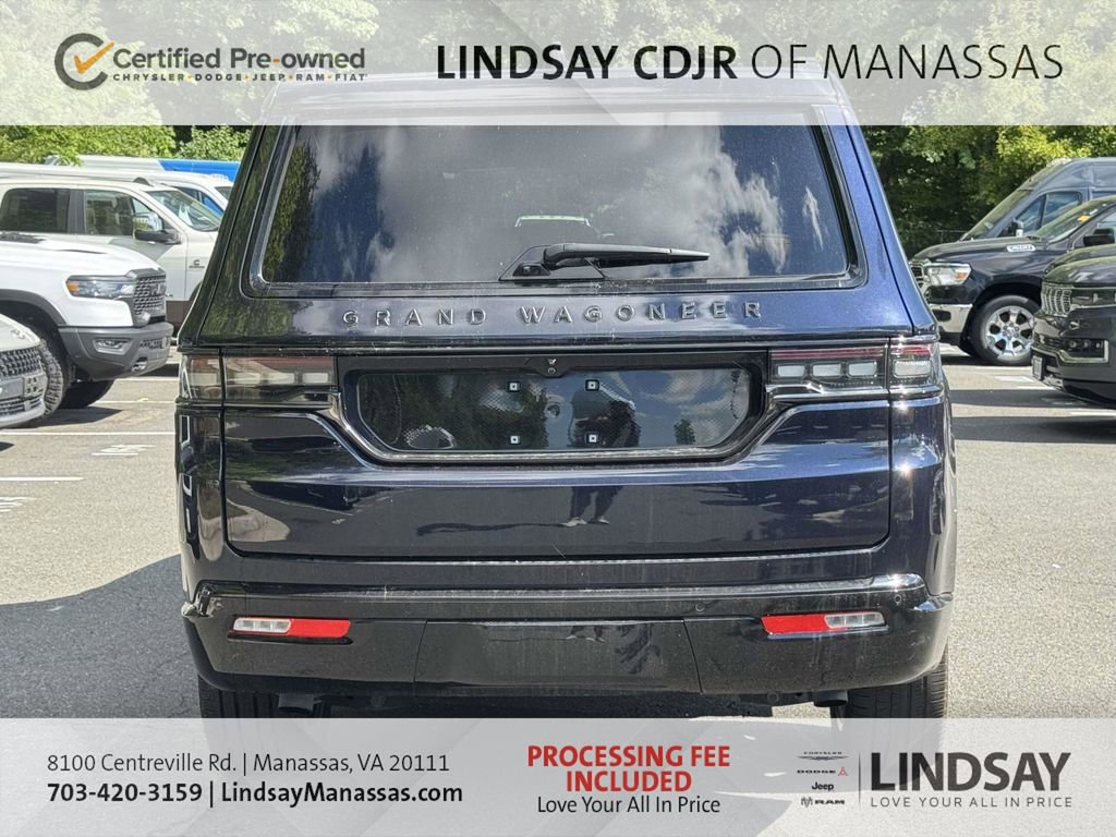 Used 2025 Jeep Grand Wagoneer Series III w/ Rear Seat Video Group 1 AWD/4WD image 8