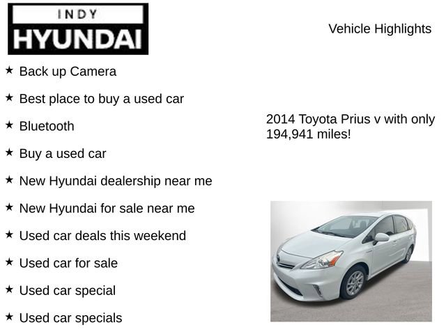 Used 2014 Toyota Prius V Three FWD image 7