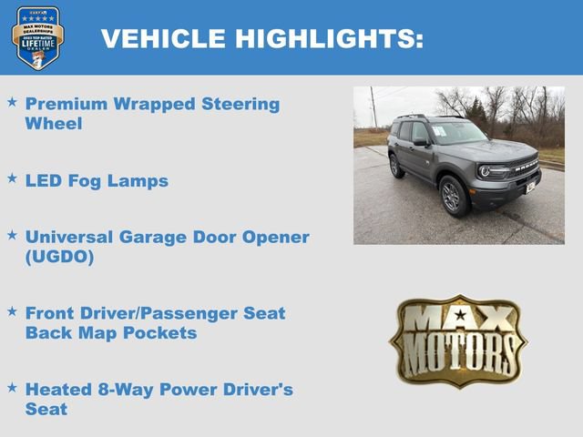 New 2025 Ford Bronco Sport Big Bend w/ Convenience Package AWD/4WD image 12
