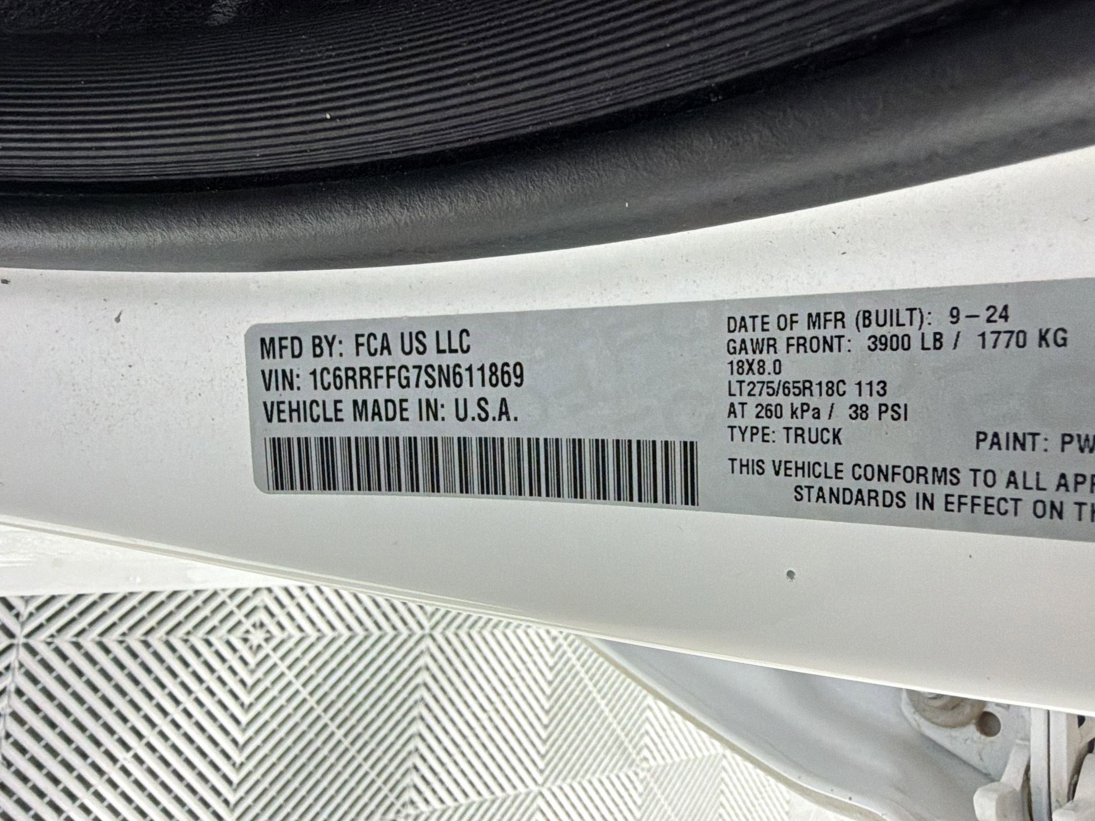 Used 2025 RAM 1500 Lone Star image 20