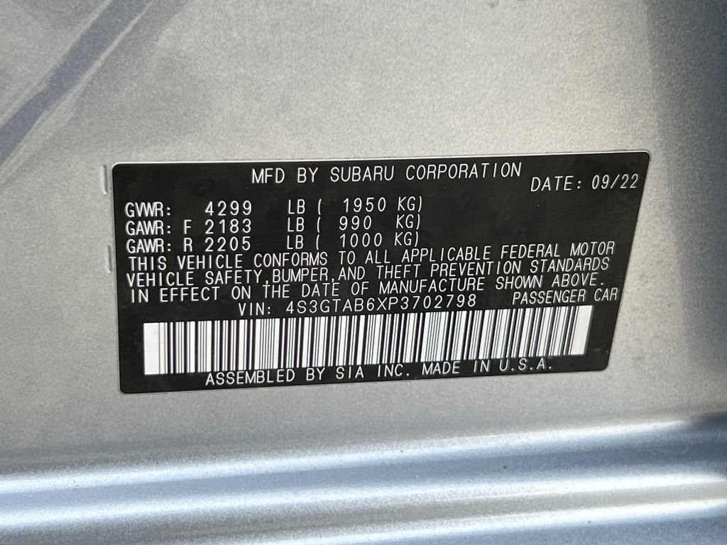 Certified 2023 Subaru Impreza 2.0i image 32