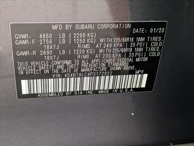 Certified 2023 Subaru Outback Onyx Edition image 24