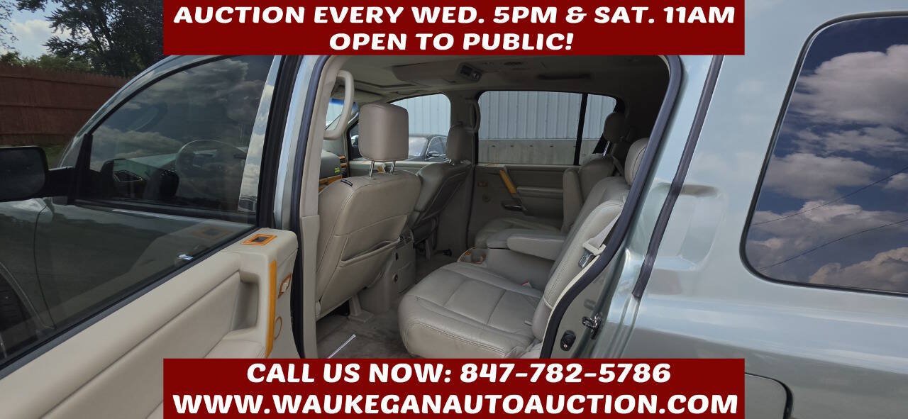 Used 2004 INFINITI QX56 4WD w/ Smart Vision Pkg image 5