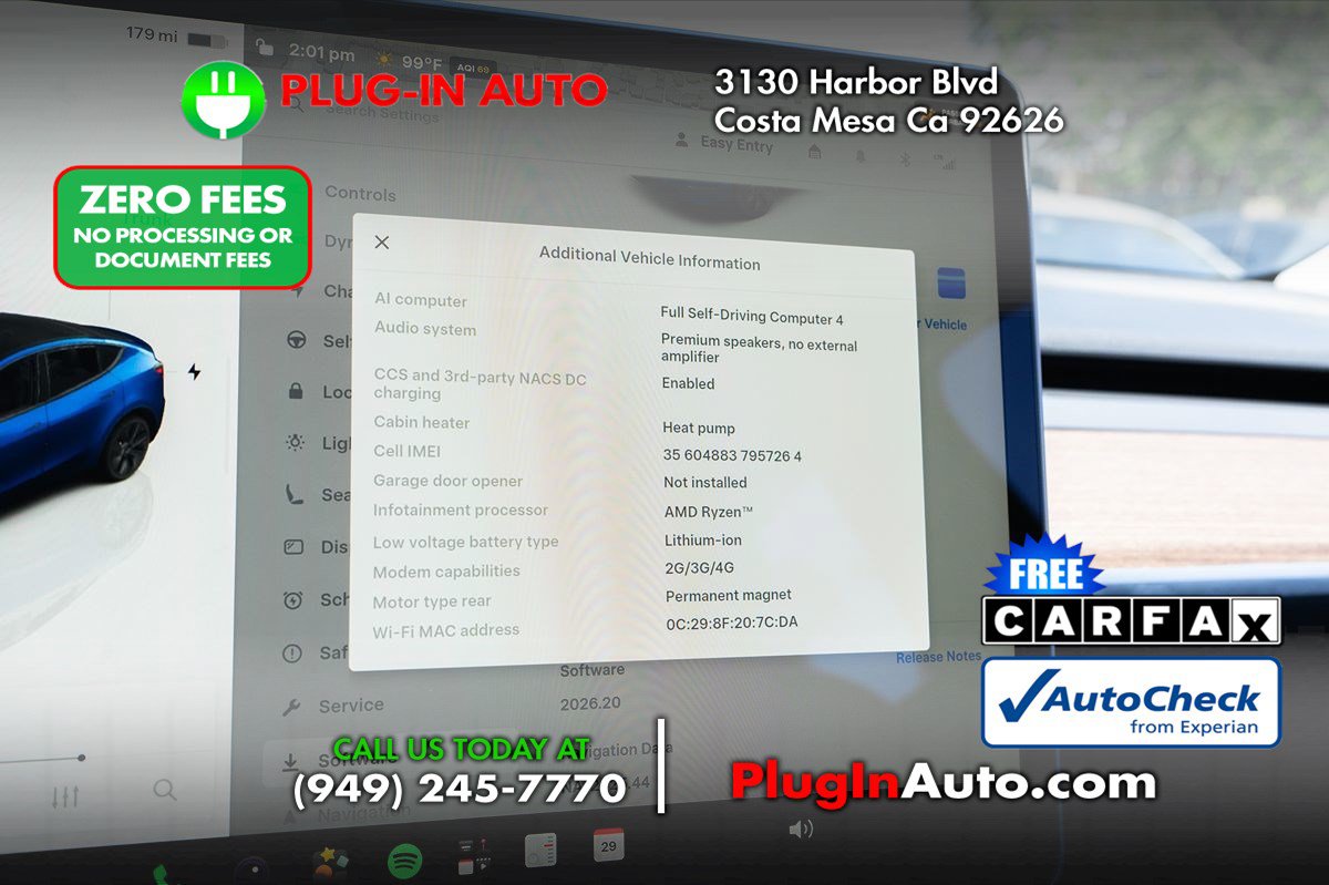 Used 2024 Tesla Model Y Long Range RWD image 32