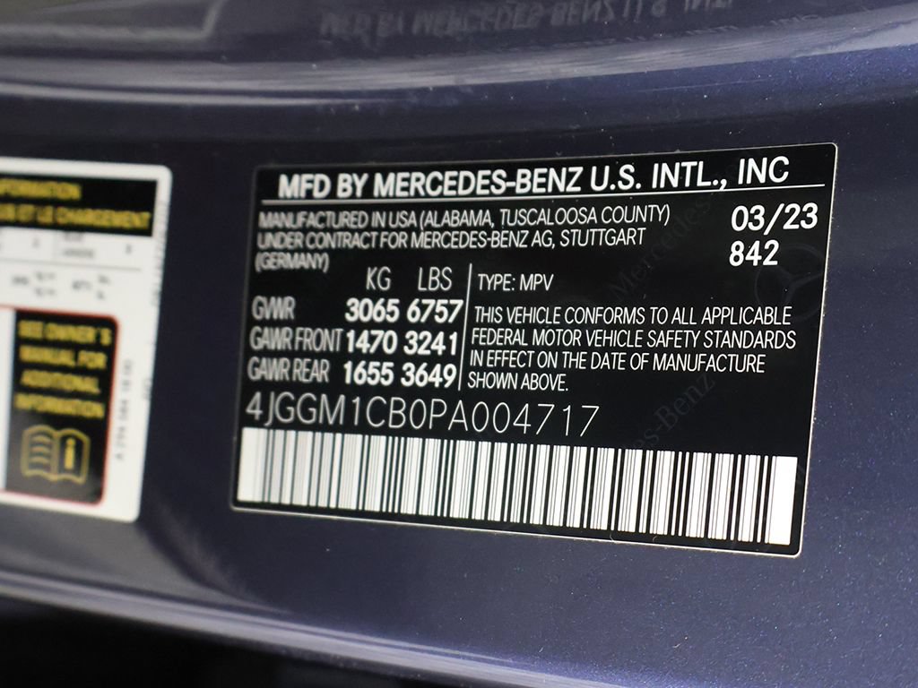 Used 2023 Mercedes-Benz EQE 350+ 4MATIC SUV w/ Exclusive Trim Package image 56