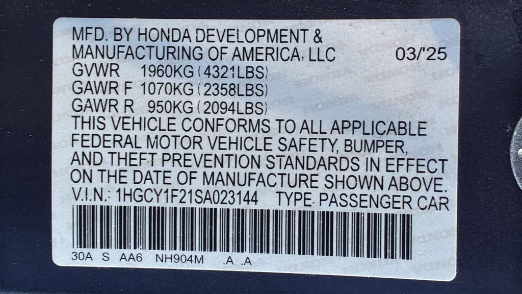 Used 2025 Honda Accord LX image 27