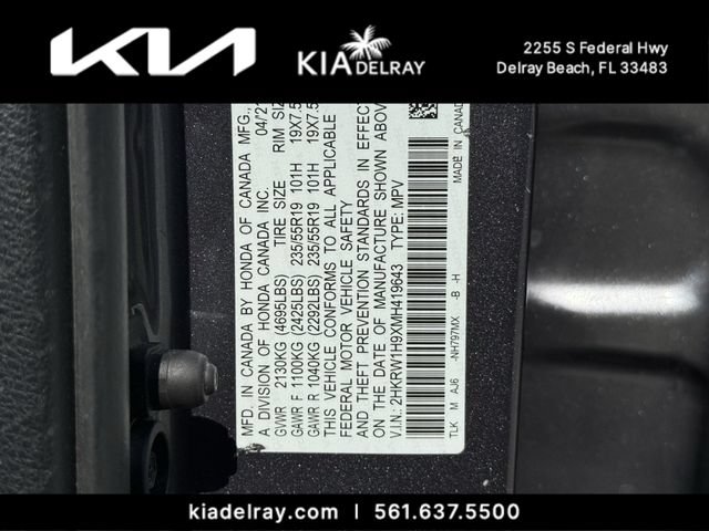 Used 2021 Honda CR-V Touring image 36