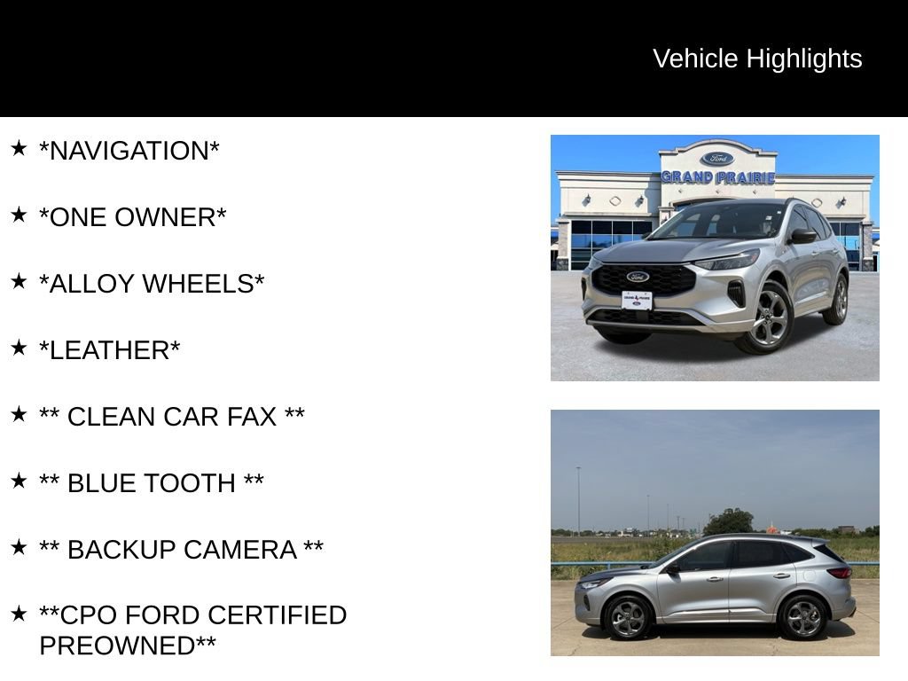 Used 2024 Ford Escape ST-Line w/ Tech Pack #1 FWD image 4