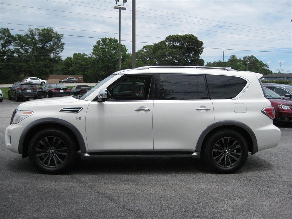 Used 2017 Nissan Armada Platinum w/ Captain Seat Package AWD/4WD image 4