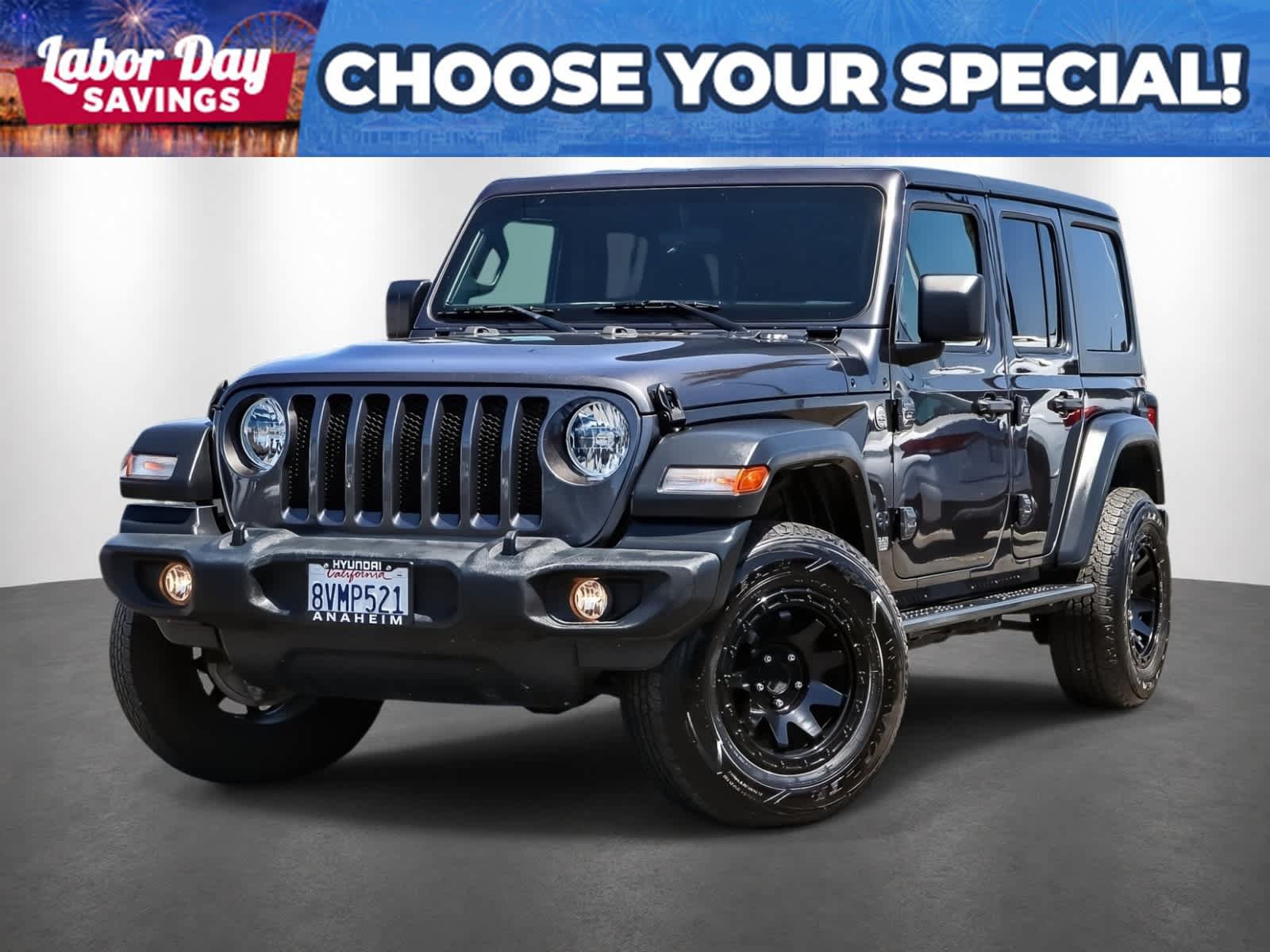 Used 2021 Jeep Wrangler Unlimited Sport