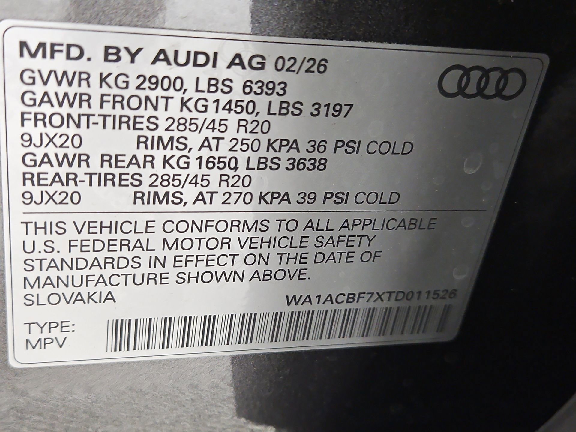 New 2026 Audi Q7 2.0T Premium image 46