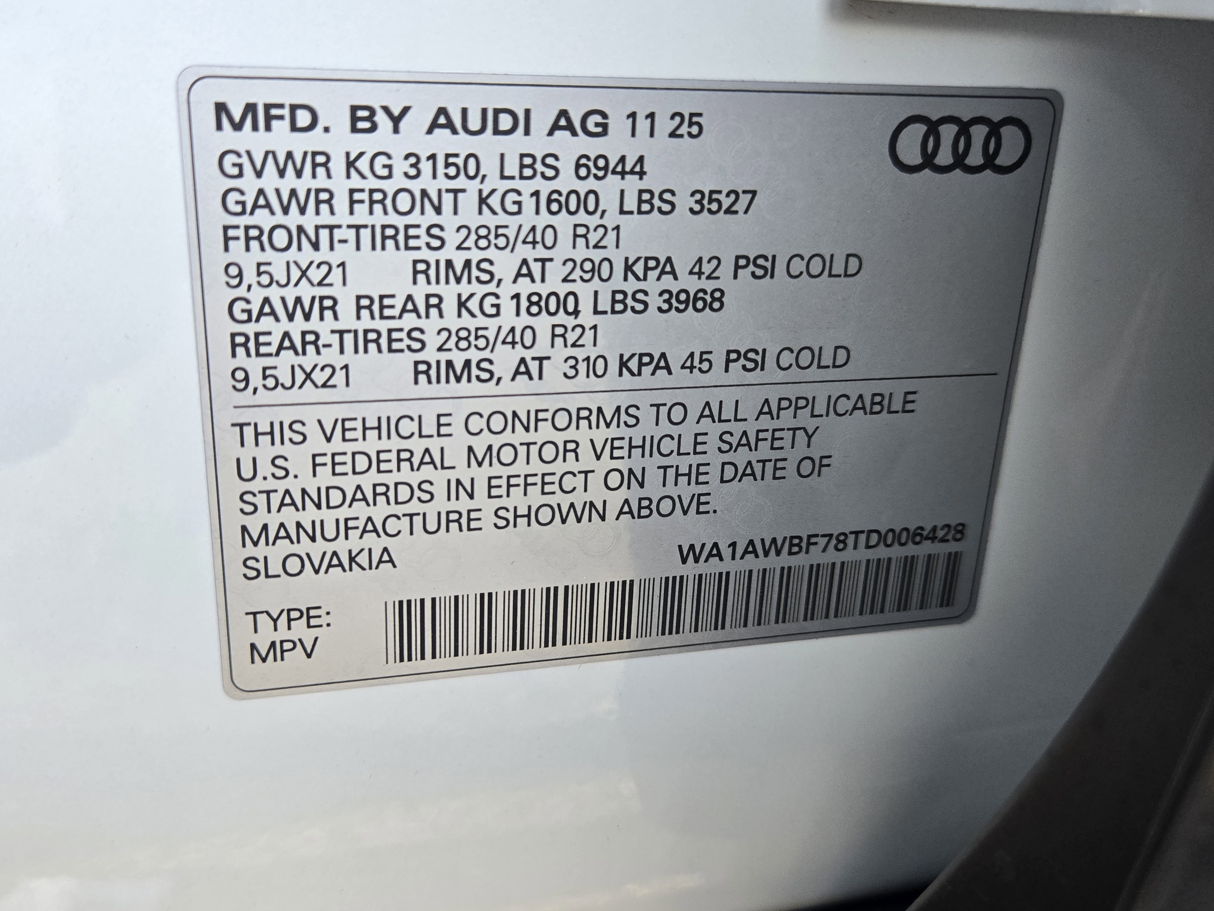 New 2026 Audi SQ7 Premium Plus image 24