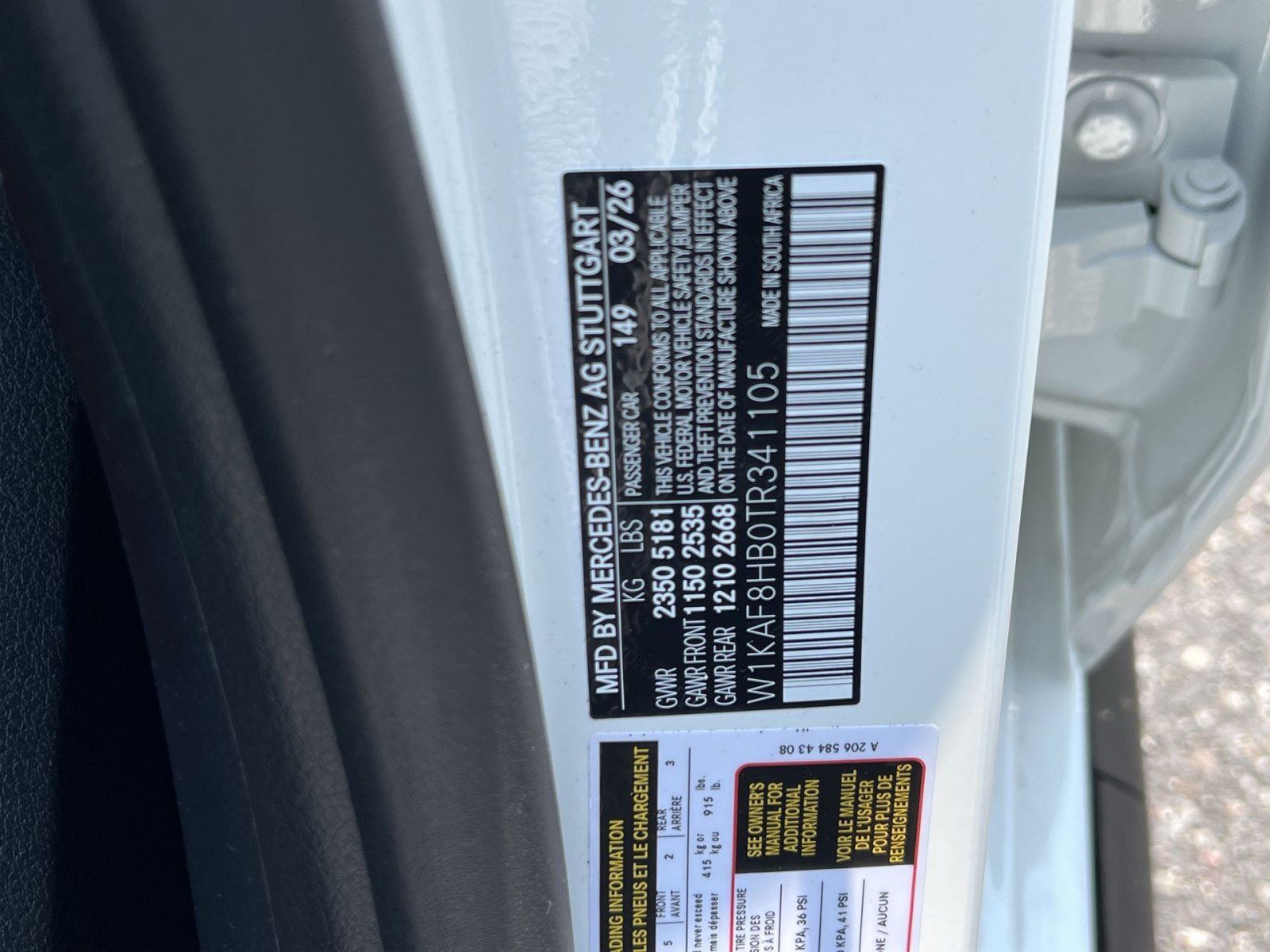 New 2026 Mercedes-Benz C 43 AMG 4MATIC Sedan image 44