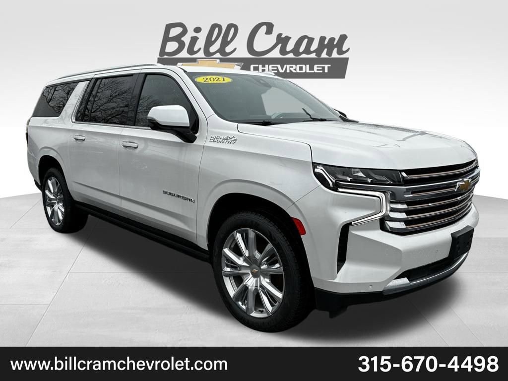 Used 2021 Chevrolet Suburban High Country AWD/4WD image 1