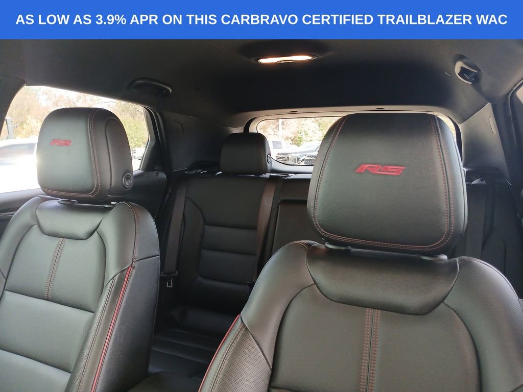 Certified 2024 Chevrolet TrailBlazer RS w/ Driver Confidence Package image 25