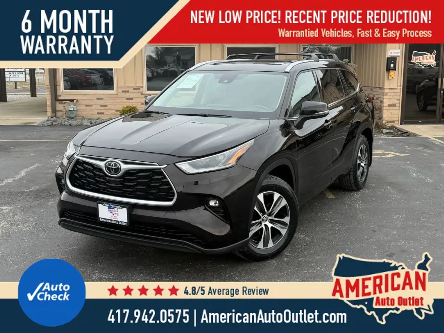 Used 2021 Toyota Highlander XLE image 1