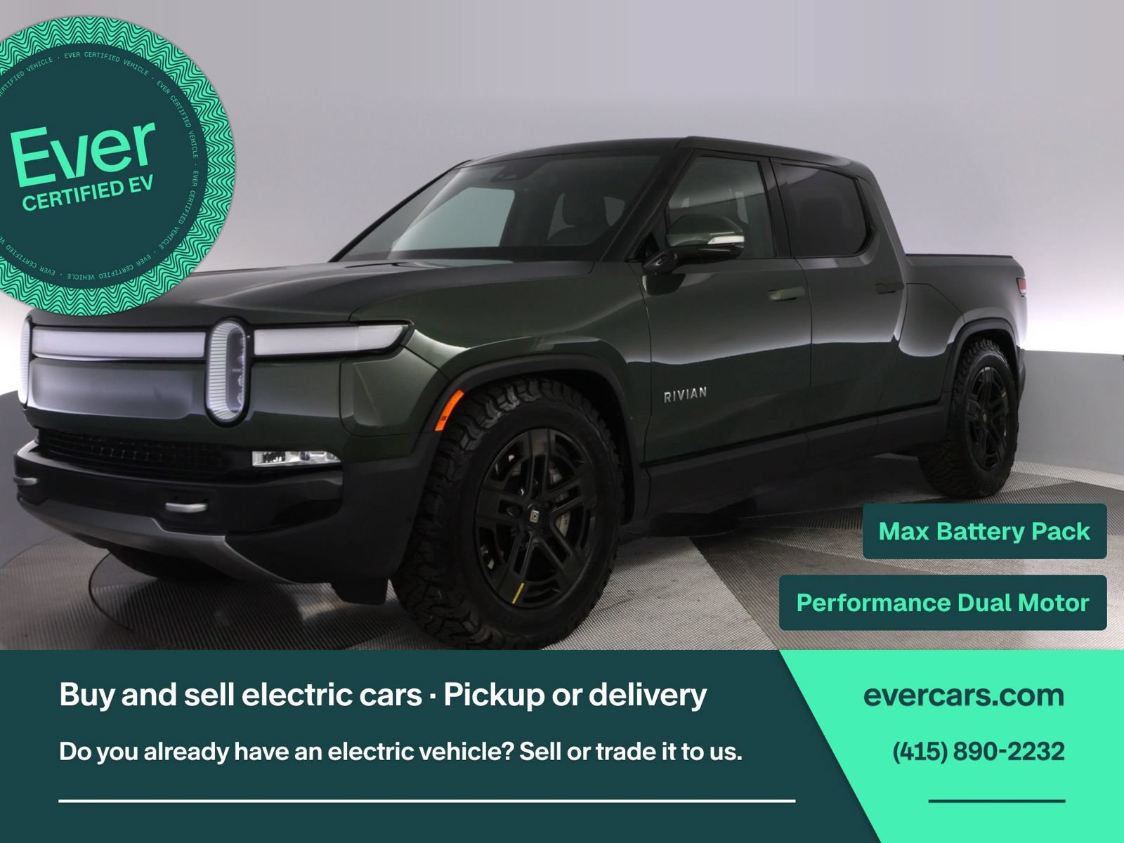 Used 2023 Rivian R1T Adventure Dual AWD/4WD image 1