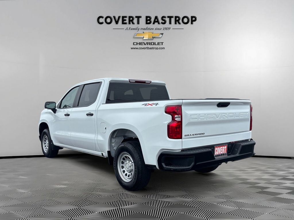 Used 2025 Chevrolet Silverado 1500 W/T w/ LPO, Dark Essentials Package AWD/4WD image 4