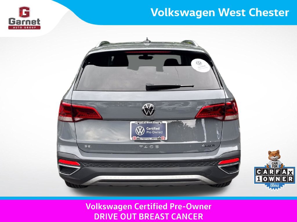 Used 2023 Volkswagen Taos SE w/ Panoramic Sunroof Package AWD/4WD image 4