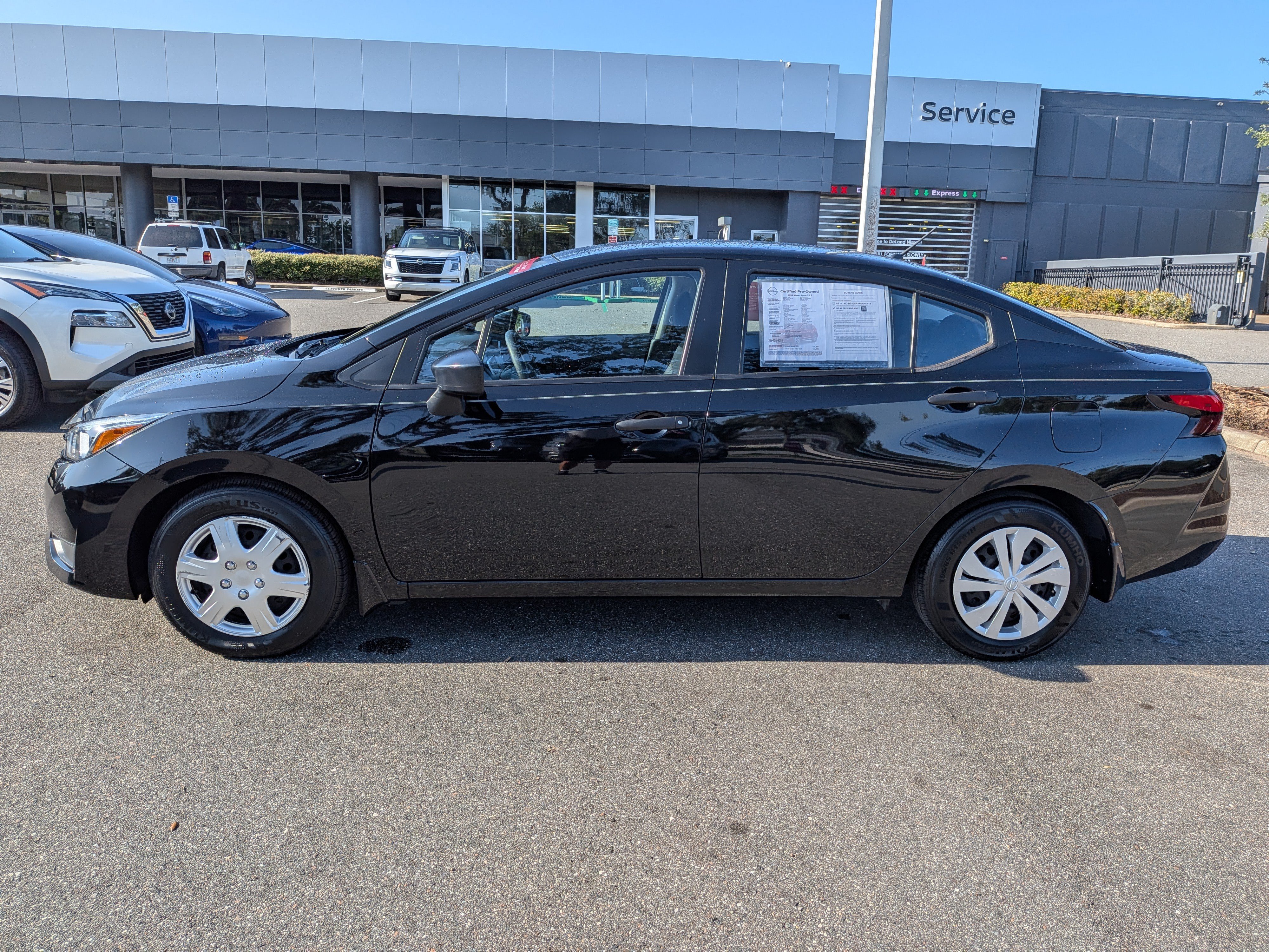 Certified 2024 Nissan Versa S w/ Trunk Package FWD image 7