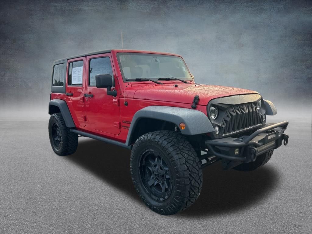 Certified 2017 Jeep Wrangler Unlimited Sport w/ Quick Order Package 24S AWD/4WD image 2