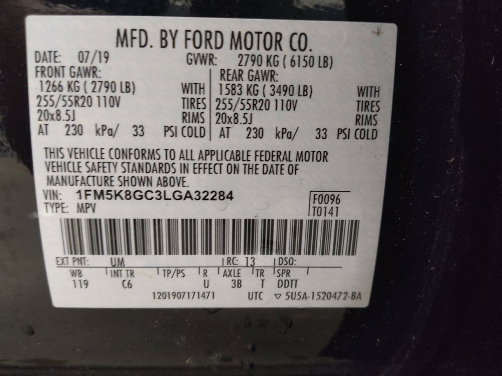 Used 2020 Ford Explorer ST w/ Premium Technology Package image 33