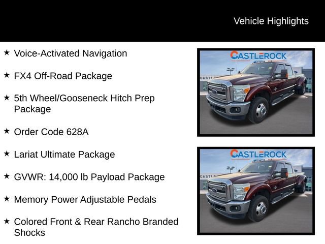 Used 2016 Ford F350 Lariat w/ Lariat Ultimate Package image 9