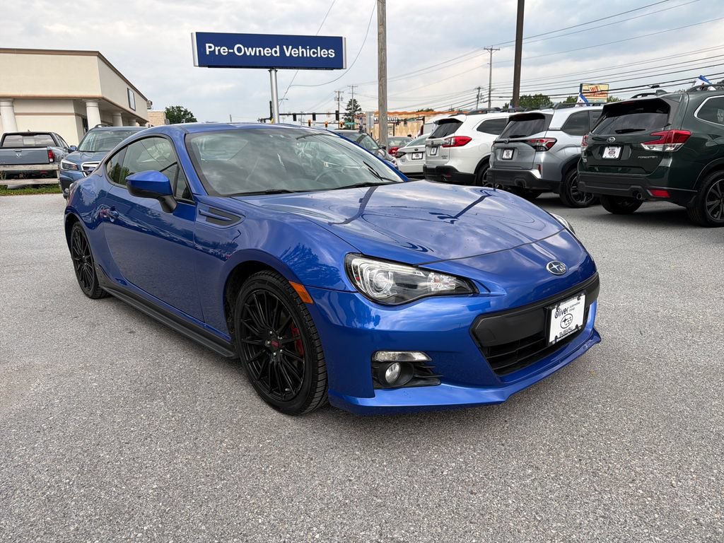 Used 2015 Subaru BRZ Series.Blue