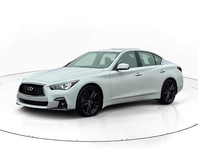 Certified 2021 INFINITI Q50 Signature Edition w/ Cargo Package image 1