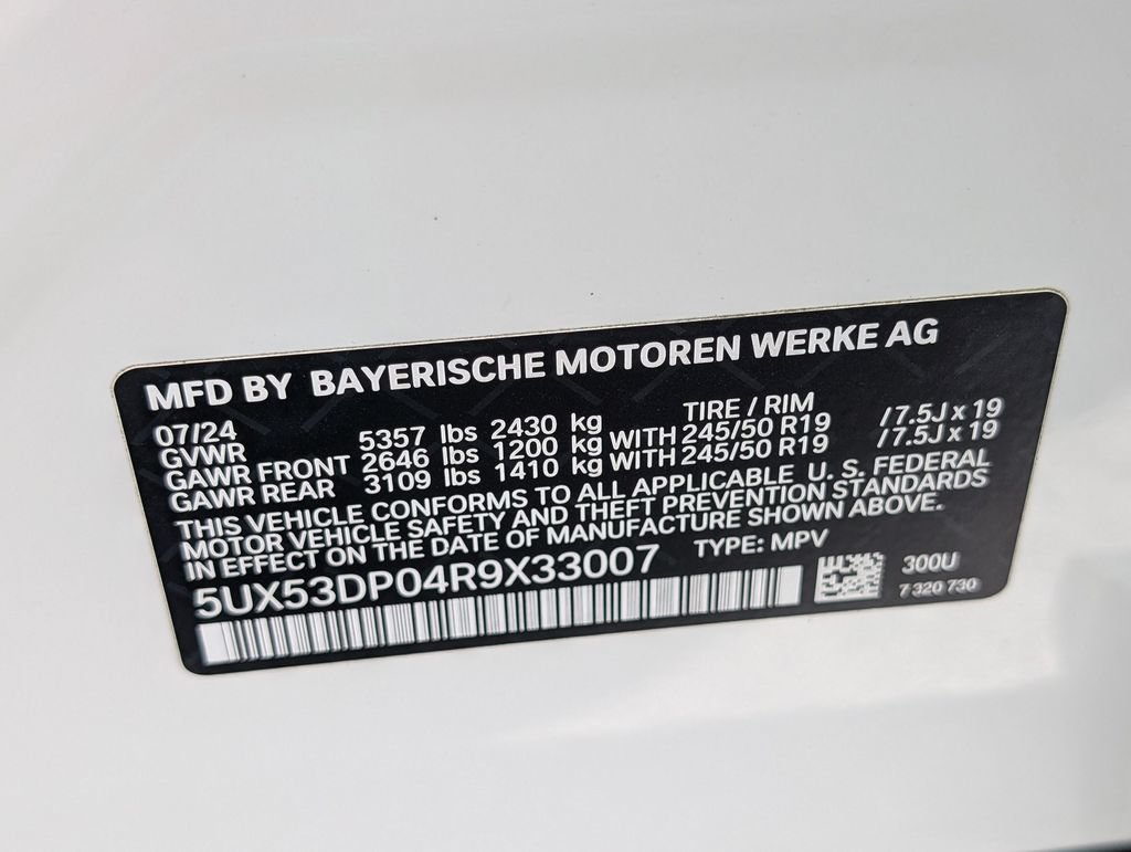 Used 2024 BMW X3 xDrive30i w/ Premium Package AWD/4WD image 26