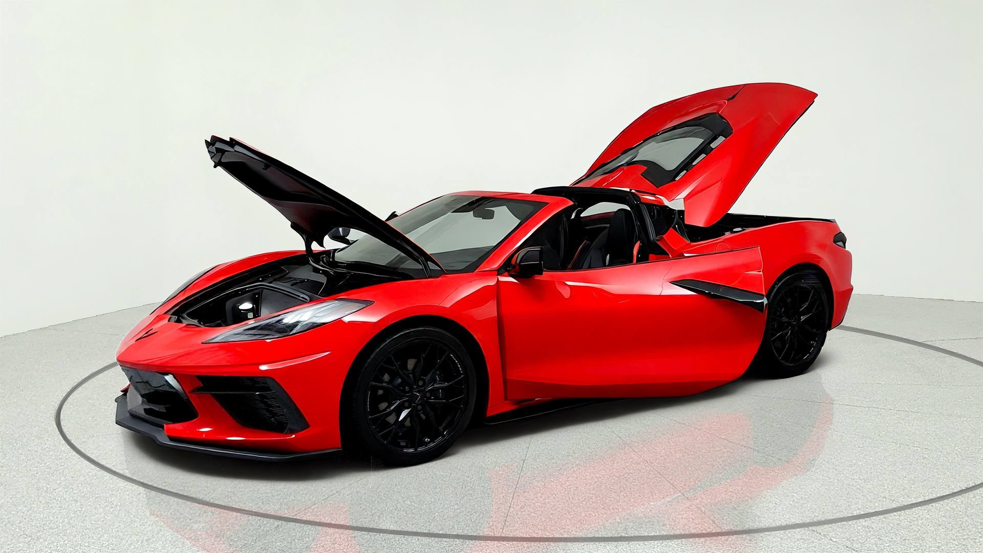 Certified 2025 Chevrolet Corvette Stingray Premium Cpe w/ Stealth Interior Trim Package RWD image 9