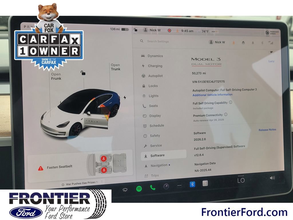 Used 2020 Tesla Model 3 Performance image 22