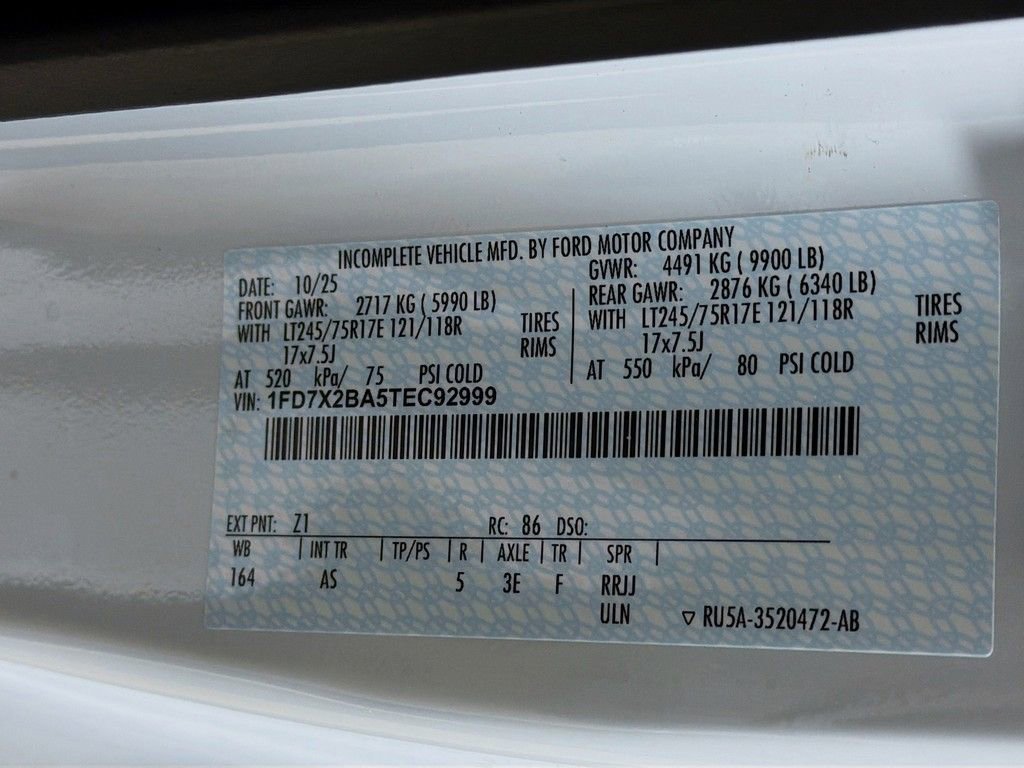 New 2026 Ford F250 XL w/ XL Chrome Package AWD/4WD image 34
